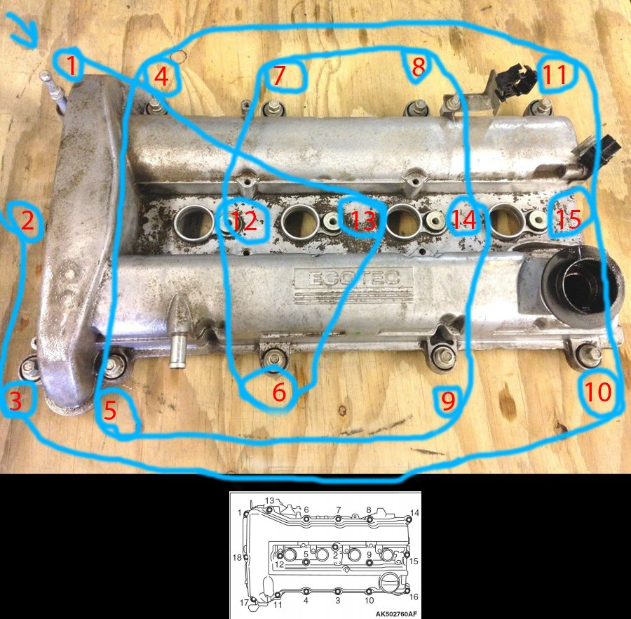 bmw valve cover torque specs